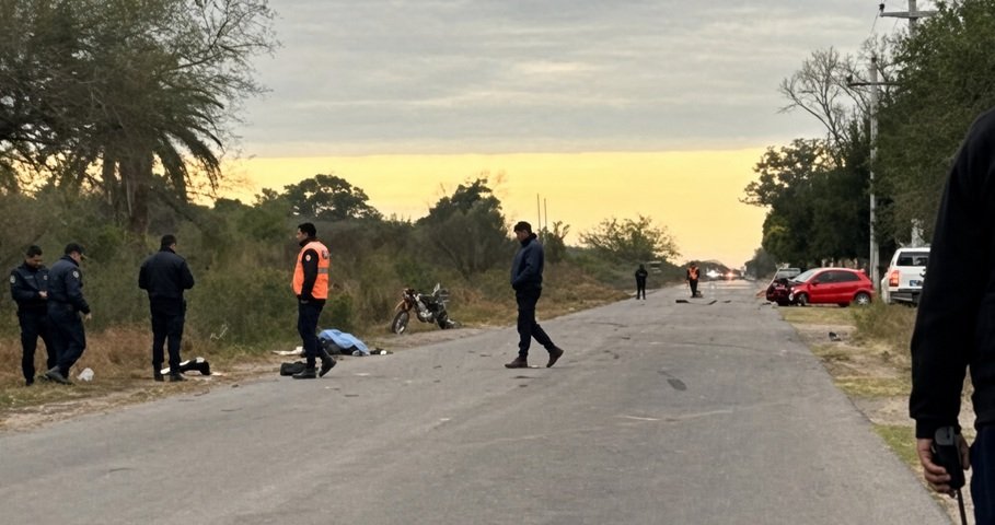 Una joven santiagueña ebria al volante embistió y mató a un docente cuando iba a trabajar